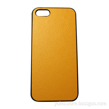 PC Cover for iPhone 5, with Lichi Line and Leather